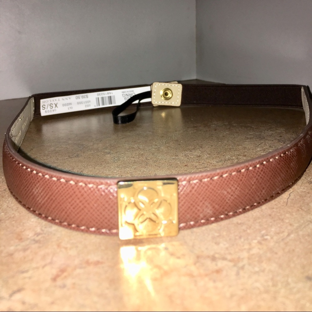 🆕NEW-ANN TAYLOR BROWN BELT THAT YOU WILL LOVE. BRAND NEW. YOU ARE GOING TO LOVE